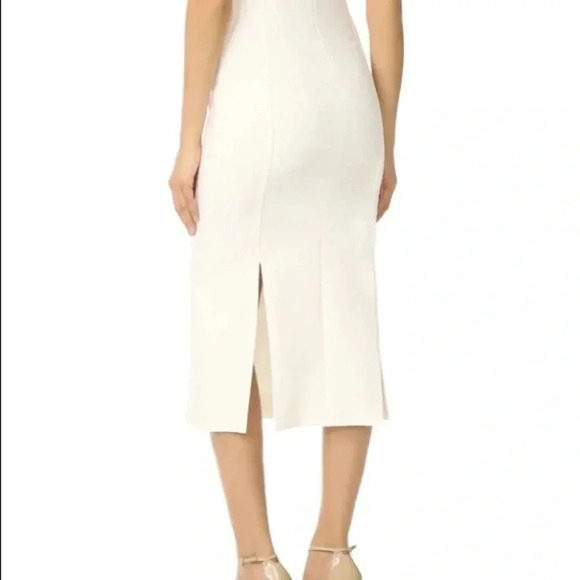 CINQ A SEPT NWT Black Henriette Cut Out Sheath Dress 4 - Picture 4 of 11